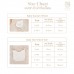 Aon Somrutai X Snow Owl Baby bonnet (6-12 M) White 